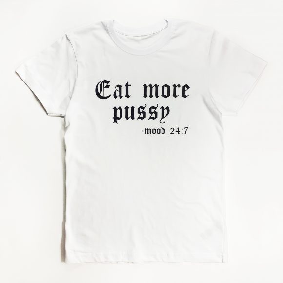 Camiseta Eat more Pussy - Imagen 2